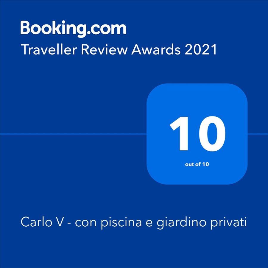 Апартаменти Carlo V - Con Piscina E Giardino Privati Лечче Екстер'єр фото