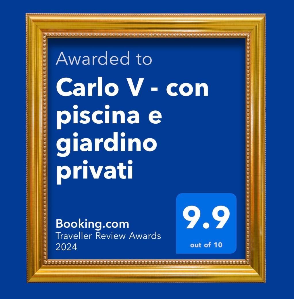 Апартаменти Carlo V - Con Piscina E Giardino Privati Лечче Екстер'єр фото